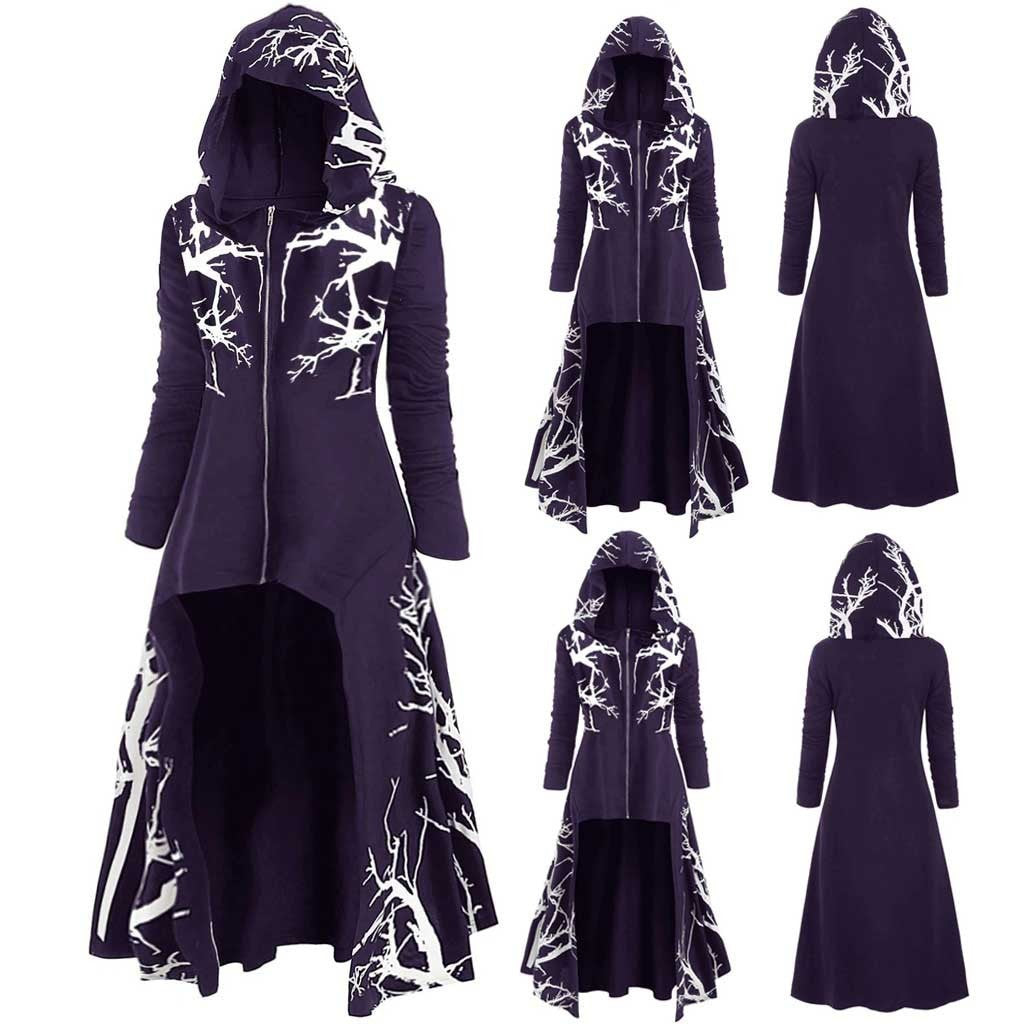 Halloween Umhang / Jacke – Bedruckt & Langärmlig