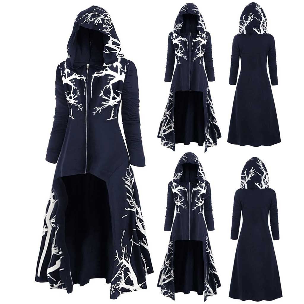 Halloween Umhang / Jacke – Bedruckt & Langärmlig