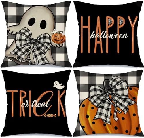 Halloween Deko Kissenbezüge