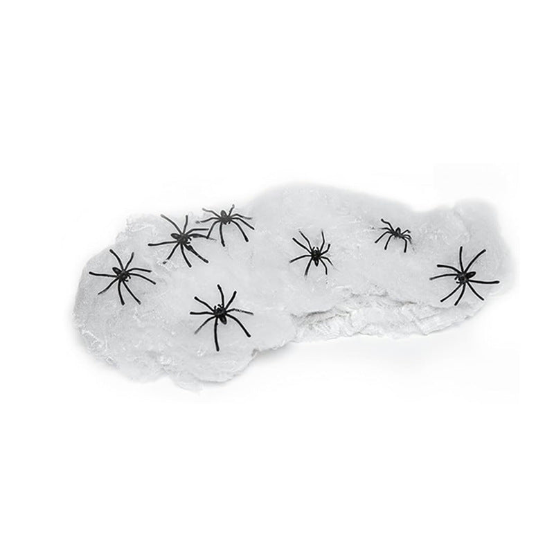Halloween Dekoration – Baumwoll-Spinnennetz