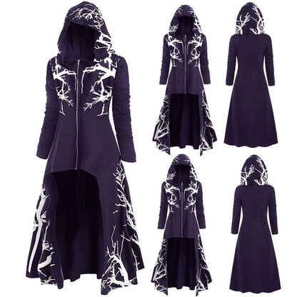Halloween Umhang / Jacke – Bedruckt & Langärmlig