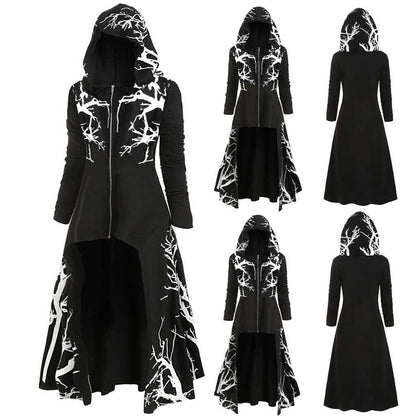 Halloween Umhang / Jacke – Bedruckt & Langärmlig