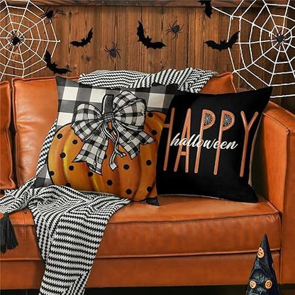 Halloween Deko Kissenbezüge
