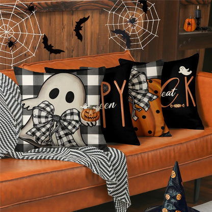 Halloween Deko Kissenbezüge