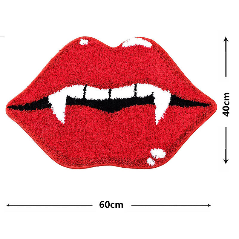 Halloween Fußmatte – Horror Design, Kaschmir-Optik