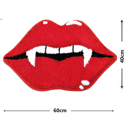 Halloween Fußmatte – Horror Design, Kaschmir-Optik