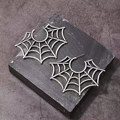 Spinnennetz Ohrringe – Gothic Style