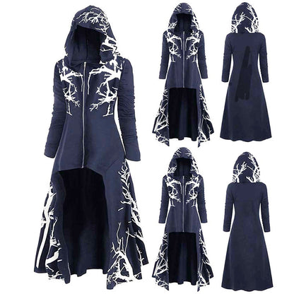 Halloween Umhang / Jacke – Bedruckt & Langärmlig