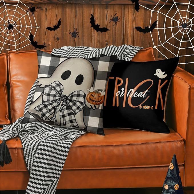 Halloween Deko Kissenbezüge