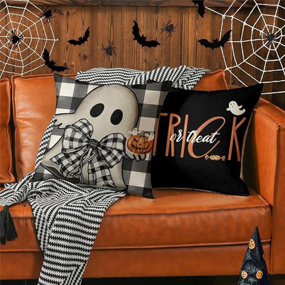 Halloween Deko Kissenbezüge