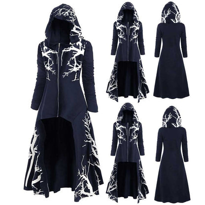Halloween Umhang / Jacke – Bedruckt & Langärmlig