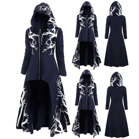 Halloween Umhang / Jacke – Bedruckt & Langärmlig