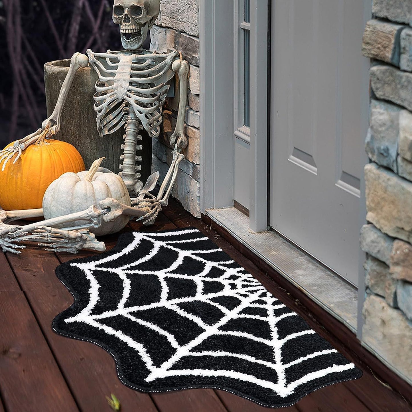 Halloween Fußmatte – Horror Design, Kaschmir-Optik
